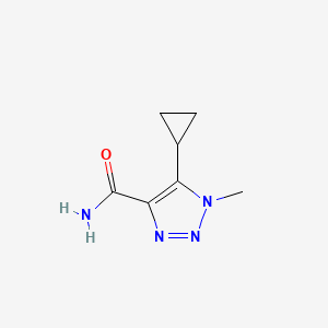 5-cyclopropyl-1-methyl-1H-1,2,3-triazole-4-carboxamide