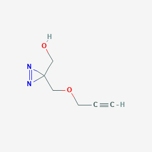 (3-((Prop-2-yn-1-yloxy)methyl)-3H-diazirin-3-yl)methanol