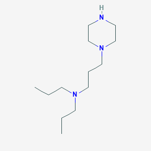 molecular formula C13H29N3 B1363446 1-(3-二丙基氨基丙基)哌嗪 CAS No. 827614-51-7