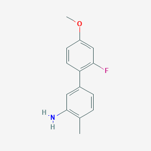 2'-Fluoro-4'-methoxy-4-methyl-[1,1'-biphenyl]-3-amine