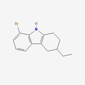 8-bromo-3-ethyl-2,3,4,9-tetrahydro-1H-carbazole