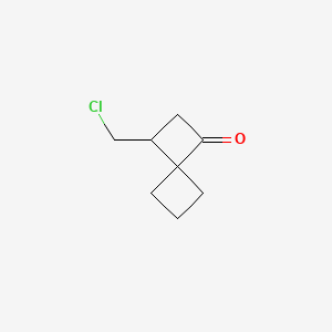 3-(Chloromethyl)spiro[3.3]heptan-1-one