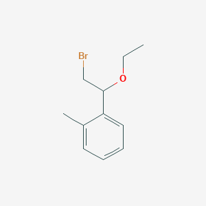 1-(2-Bromo-1-ethoxyethyl)-2-methylbenzene