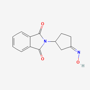 2-[(3Z)-3-hydroxyiminocyclopentyl]isoindole-1,3-dione