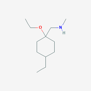 1-(1-ethoxy-4-ethylcyclohexyl)-N-methylmethanamine