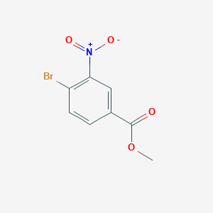 molecular formula C8H6BrNO4 B1363462 Methyl 4-bromo-3-nitrobenzoate CAS No. 2363-16-8