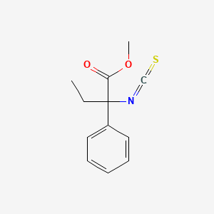 Methyl 2-isothiocyanato-2-phenylbutanoate