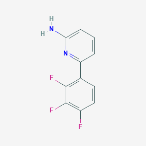 6-(2,3,4-Trifluorophenyl)pyridin-2-amine