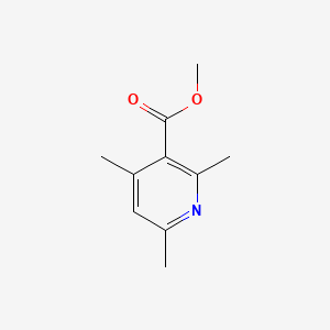 molecular formula C10H13NO2 B13634779 Methyl 2,4,6-trimethylnicotinate 