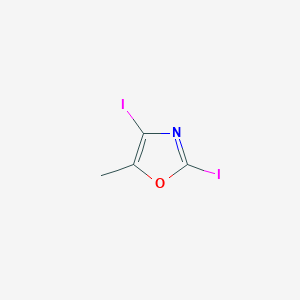 2,4-Diiodo-5-methyl-1,3-oxazole