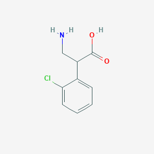 3-Amino-2-(2-chlorophenyl)propanoic acid