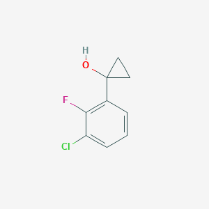 1-(3-Chloro-2-fluorophenyl)cyclopropanol