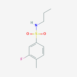 3-fluoro-4-methyl-N-propylbenzenesulfonamide