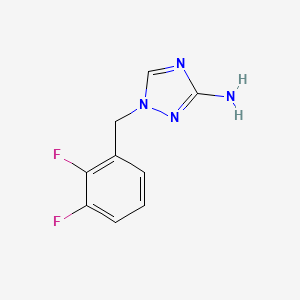 1-(2,3-Difluorobenzyl)-1h-1,2,4-triazol-3-amine