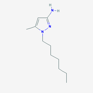 1-Heptyl-5-methyl-1H-pyrazol-3-amine