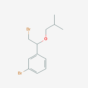 1-Bromo-3-(2-bromo-1-isobutoxyethyl)benzene