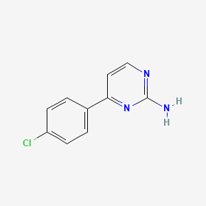 4-(4-Chlorophenyl)pyrimidin-2-amine