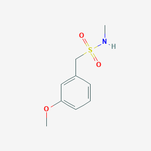 1-(3-methoxyphenyl)-N-methylmethanesulfonamide