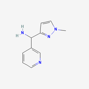 (1-Methyl-1h-pyrazol-3-yl)(pyridin-3-yl)methanamine