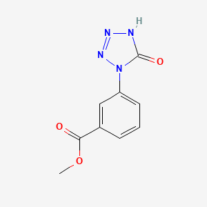 methyl3-(5-oxo-4,5-dihydro-1H-1,2,3,4-tetrazol-1-yl)benzoate