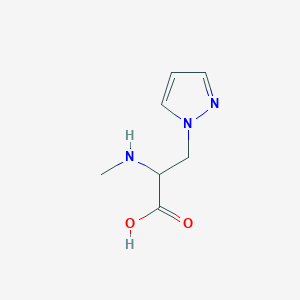 2-(Methylamino)-3-(1h-pyrazol-1-yl)propanoic acid