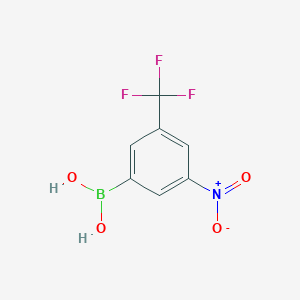 (3-Nitro-5-(trifluoromethyl)phenyl)boronic acid