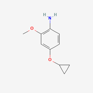 4-Cyclopropoxy-2-methoxyaniline