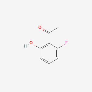 molecular formula C8H7FO2 B1363517 1-(2-Fluoro-6-hydroxyphenyl)ethanone CAS No. 93339-98-1