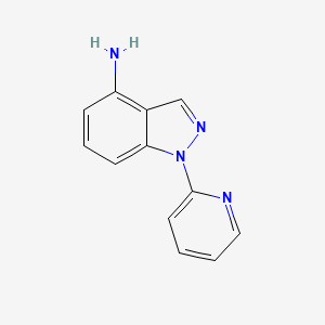 1-(pyridin-2-yl)-1H-indazol-4-amine