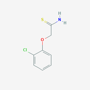 molecular formula C8H8ClNOS B1363529 2-(2-Chlorophenoxy)ethanethioamide CAS No. 35370-94-6