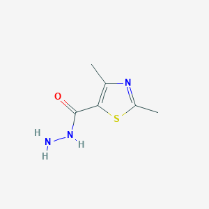 molecular formula C6H9N3OS B1363531 2,4-二甲基-1,3-噻唑-5-碳酰肼 CAS No. 99357-25-2