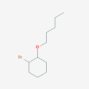 1-Bromo-2-(pentyloxy)cyclohexane