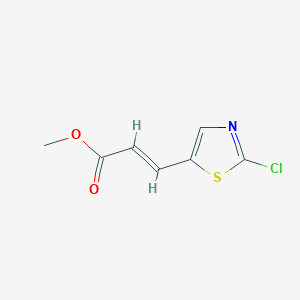 Methyl (e)-3-(2-chlorothiazol-5-yl)acrylate