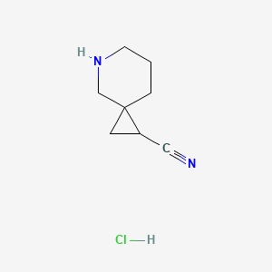 5-Azaspiro[2.5]octane-1-carbonitrilehydrochloride