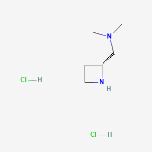 {[(2R)-azetidin-2-yl]methyl}dimethylaminedihydrochloride