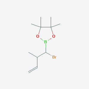 2-(1-Bromo-2-methylbut-3-en-1-yl)-4,4,5,5-tetramethyl-1,3,2-dioxaborolane