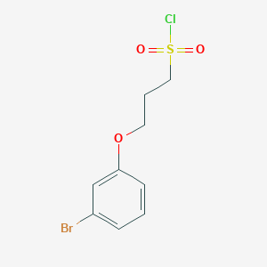 3-(3-Bromophenoxy)propane-1-sulfonyl chloride