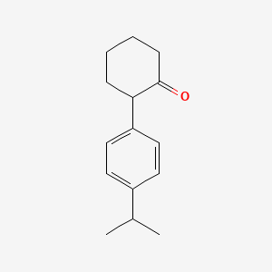 2-[4-(Isopropyl)phenyl]cyclohexan-1-one