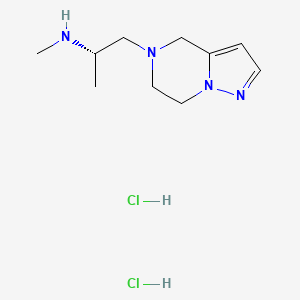 methyl[(2S)-1-{4H,5H,6H,7H-pyrazolo[1,5-a]pyrazin-5-yl}propan-2-yl]aminedihydrochloride