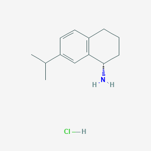 (1S)-7-(propan-2-yl)-1,2,3,4-tetrahydronaphthalen-1-amine hydrochloride