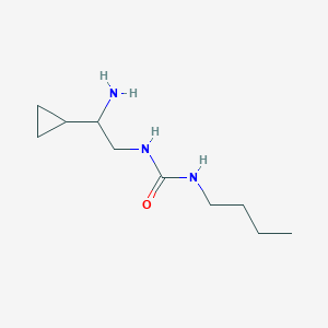 1-(2-Amino-2-cyclopropylethyl)-3-butylurea