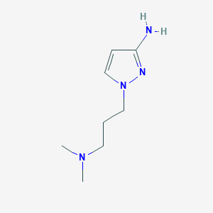 1-(3-(Dimethylamino)propyl)-1h-pyrazol-3-amine