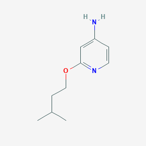 2-(Isopentyloxy)pyridin-4-amine