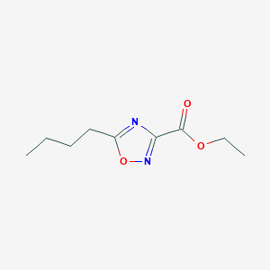 Ethyl 5-butyl-1,2,4-oxadiazole-3-carboxylate