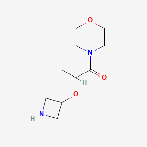 2-(Azetidin-3-yloxy)-1-morpholinopropan-1-one