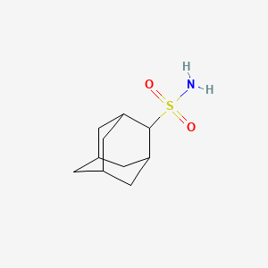 molecular formula C10H17NO2S B13635879 Adamantane-2-sulfonamide 