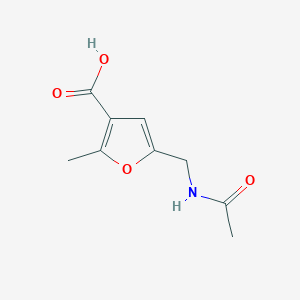 5-(Acetamidomethyl)-2-methylfuran-3-carboxylic acid