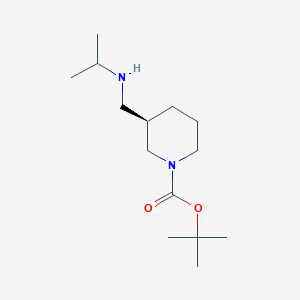 tert-butyl (3R)-3-{[(propan-2-yl)amino]methyl}piperidine-1-carboxylate