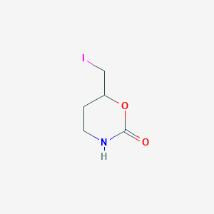 6-(Iodomethyl)-1,3-oxazinan-2-one