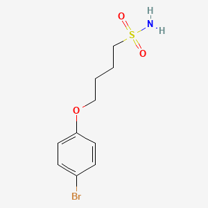 4-(4-Bromophenoxy)butane-1-sulfonamide